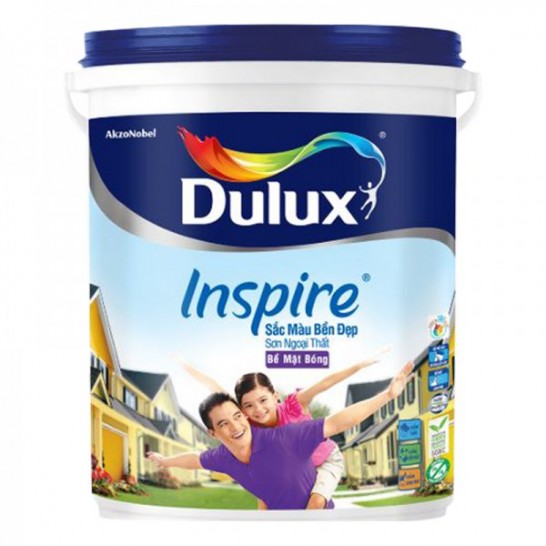 Sơn ngoại thất Dulux Inspire bề mặt bóng 79AB - 18 lít